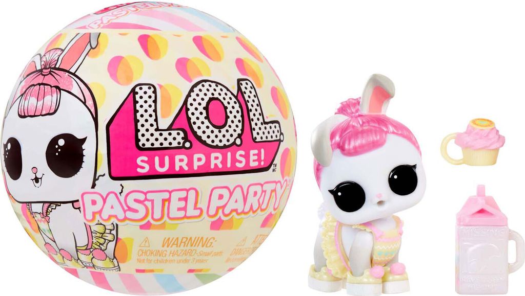 L.O.L. Surprise! Pastel Party Tots - Hops Bunny, 4 lat(a), Zdjęcie produktu 