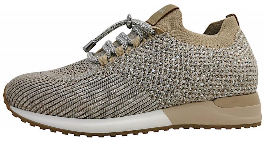 La Strada  Damenschuhe Halbschuhe Slipper Beige Freizeit Productafbeelding 