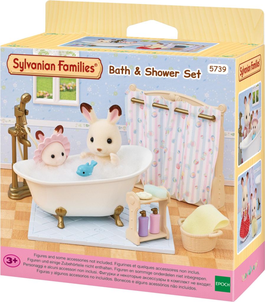Sylvanian Families Koupelnová a sprchová souprava, hrací Obrázek produktu 