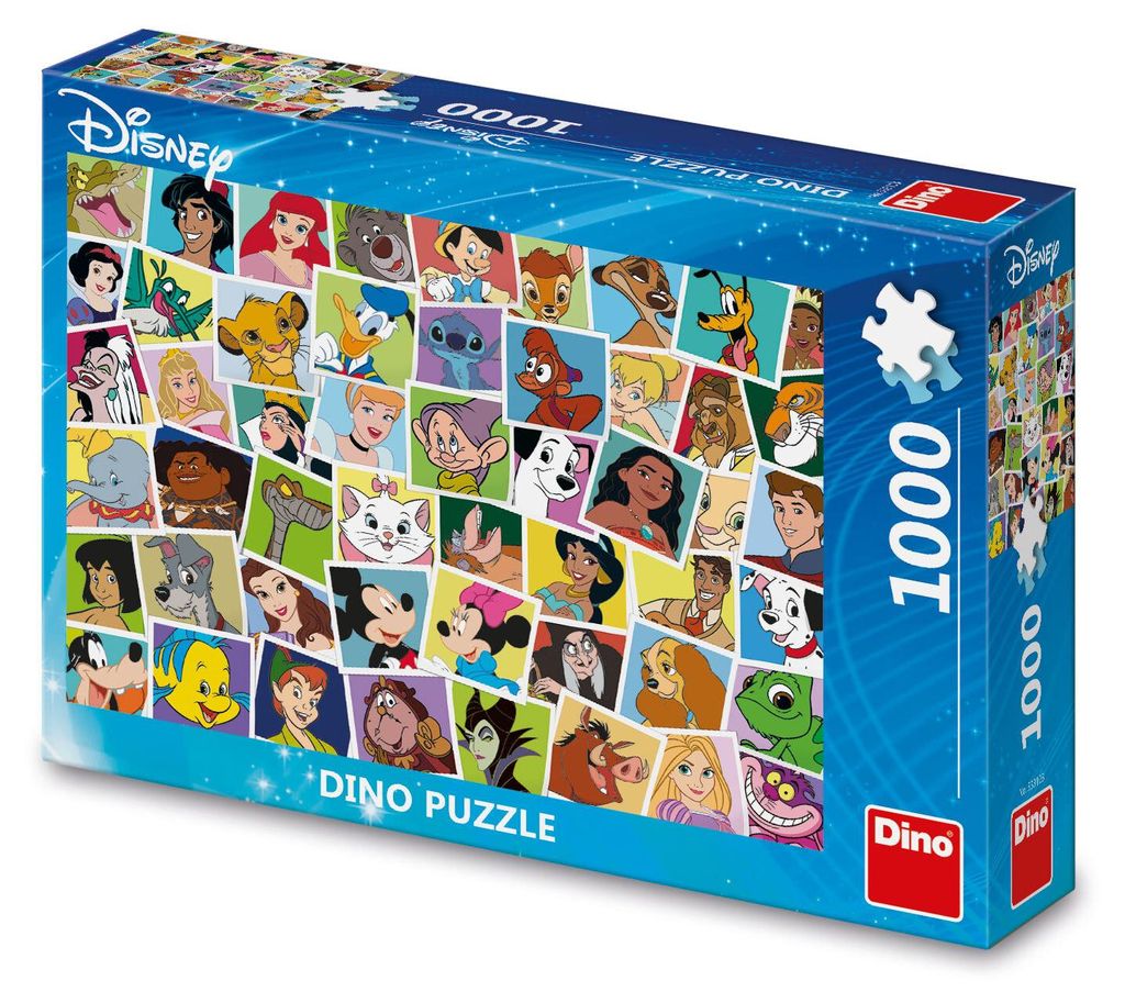 Dino Puzzle Disney fotky 1000 dílků Obrázek produktu 