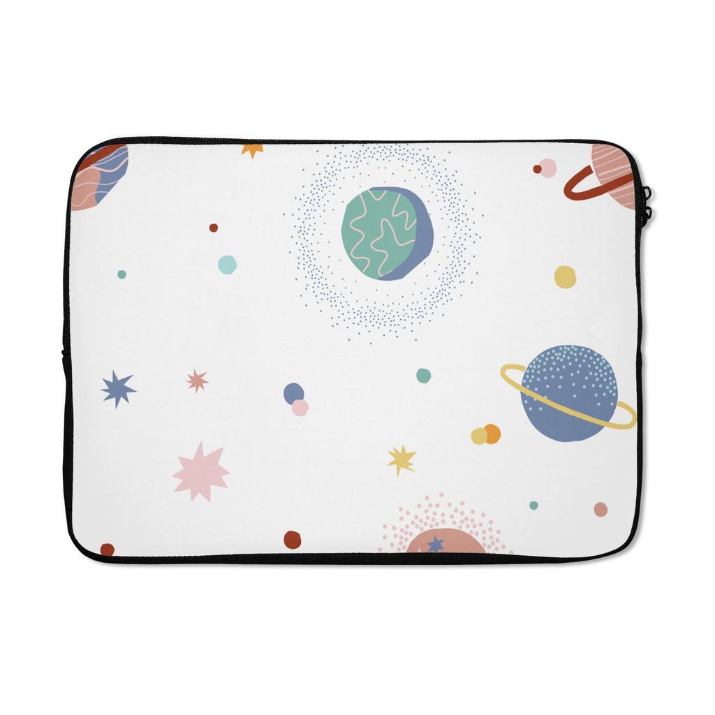 MuchoWow Laptop Hülle 14 ZollKinderzimmer - Sterne - Weltraum Laptoptasche - Laptoptasche - Stoßsicher - Schutzhaube