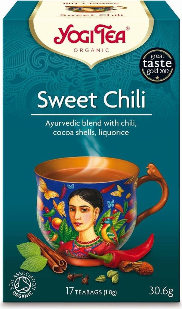 Yogi Tea Sweet Chili -Tee 17X1,8 g mit Chili