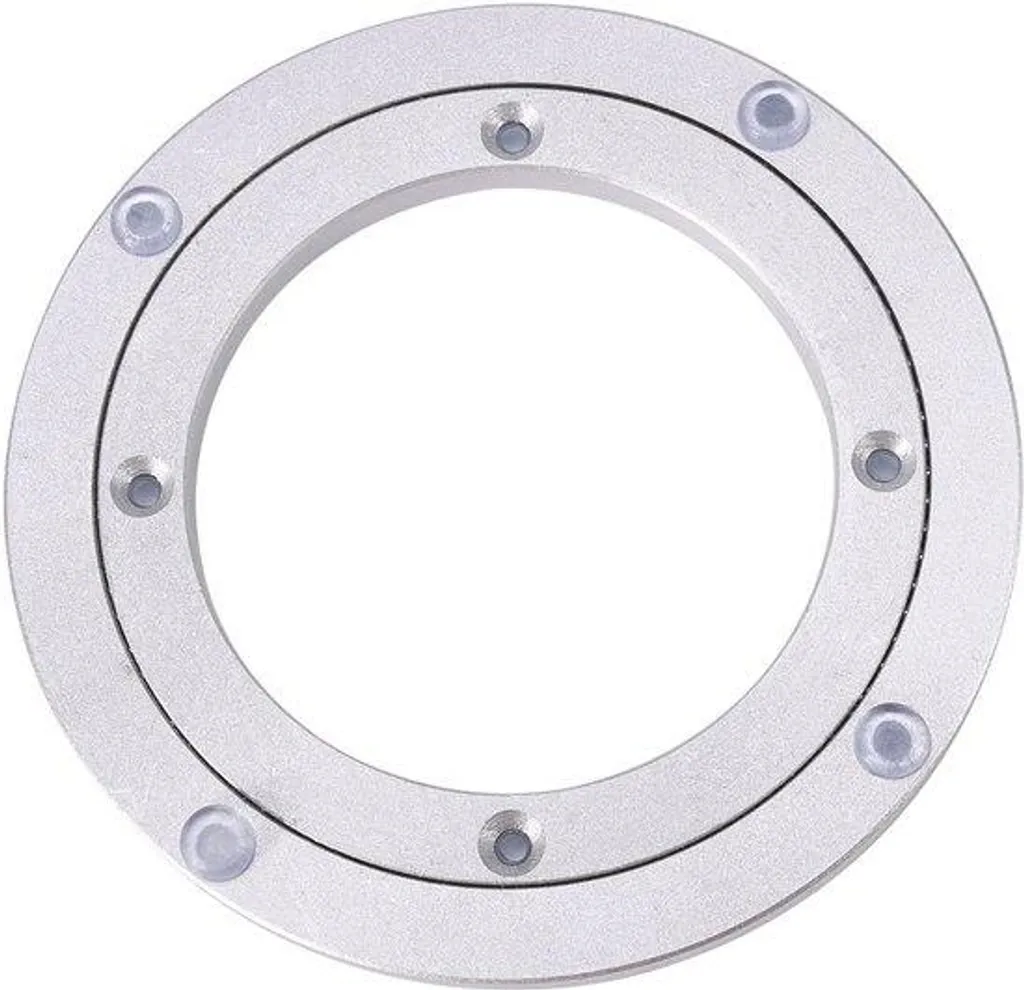 Plateau rotatif fluide en aluminium pour éviter de déplacer les plats
