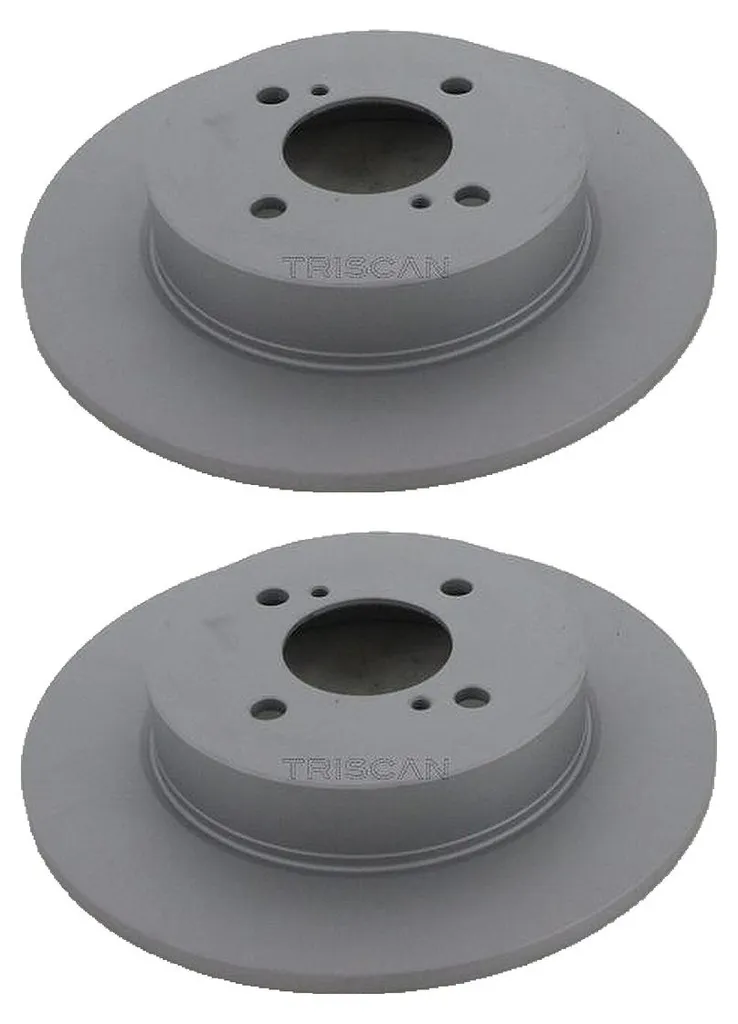 2 Disques de Frein TRISCAN 259mm : Haute Résistance pour SUZUKI SWIFT