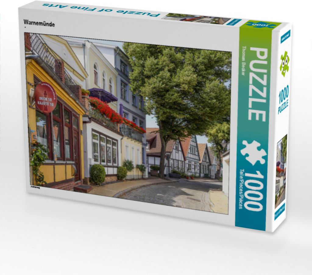 CALVENDO Puzzle Warnemünde | 1000 Teile Lege-Größe 64x48cm Foto-Puzzle für glückliche Stunden