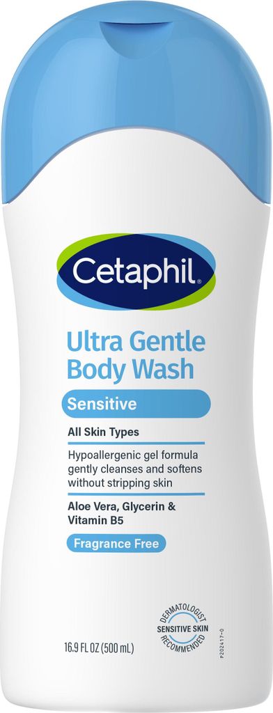 Cetaphil | Duschgel - Ultra Sanft - 500ml - Hypoallergen & Duftfrei - Für sehr empfindliche Haut