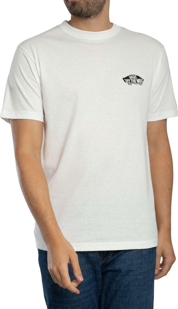 Vans Doppeltes Standard-T-Shirt mit Rückenlogo, Weiß L Produktbild 