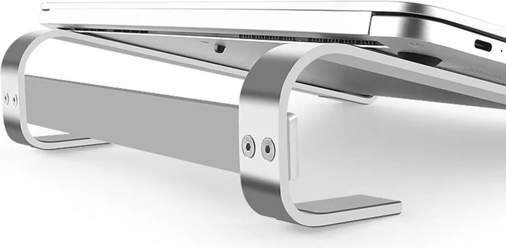 Simple S1 Stand Alluminio Nero per Laptop 18" e Tablet Professionali - 6