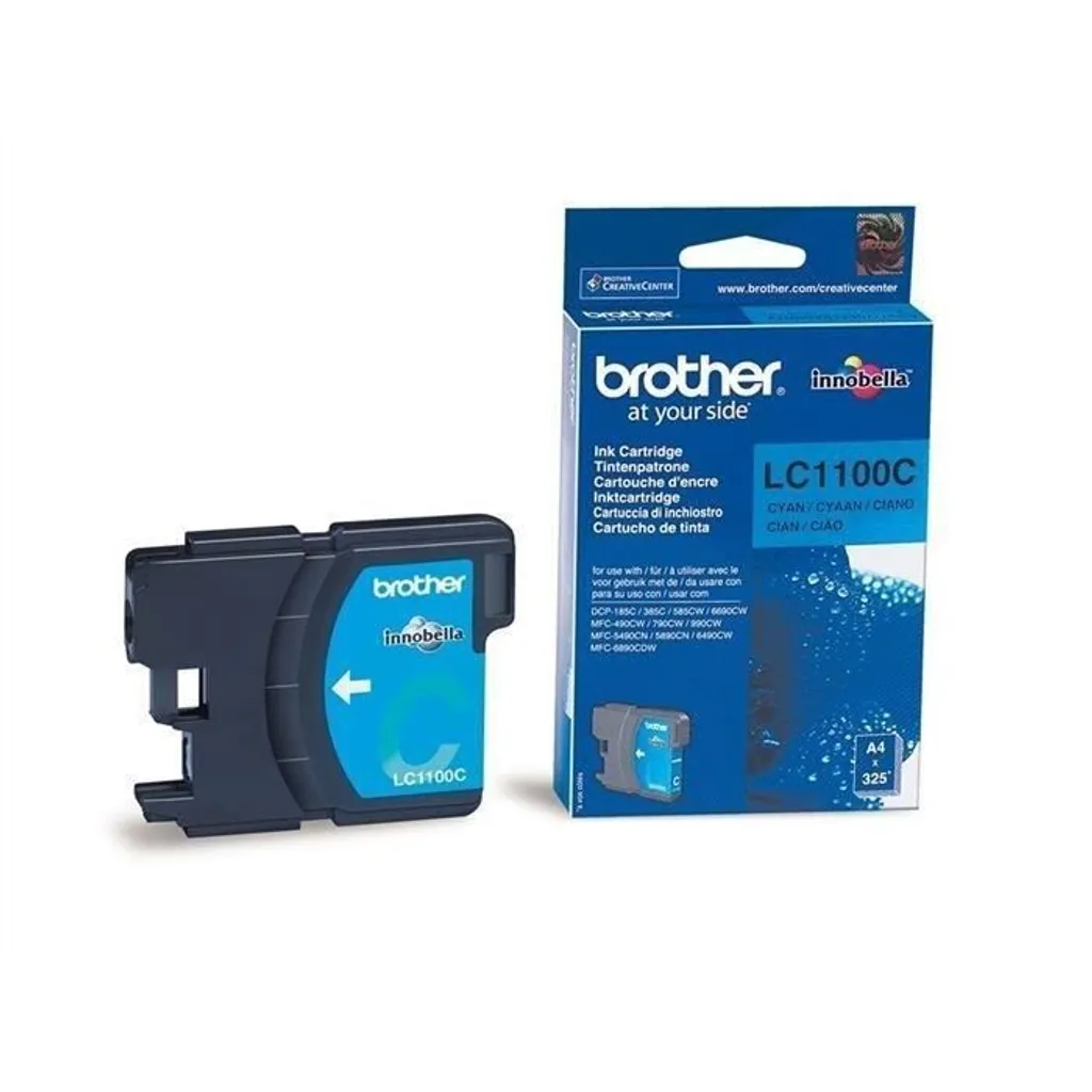 Cartuccia Brother LC1100C Ciano Originale | Stampa Professionale 325 Pagine