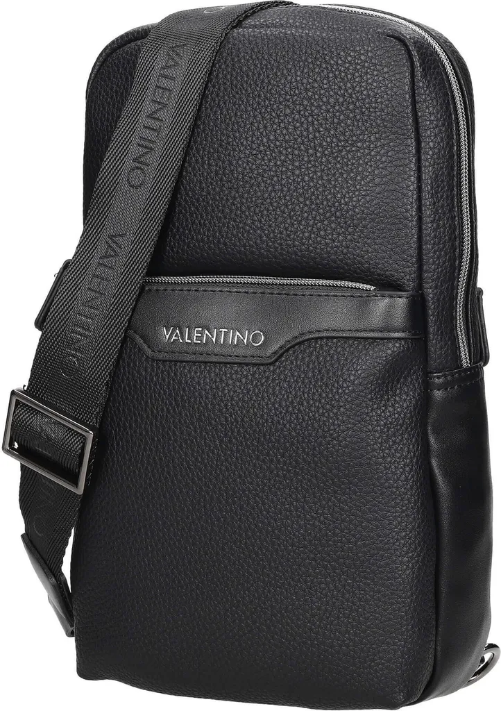Borsa Uomo Valentino Efeo VBS7O918 Nero | Tracolla Design Urbano - 2