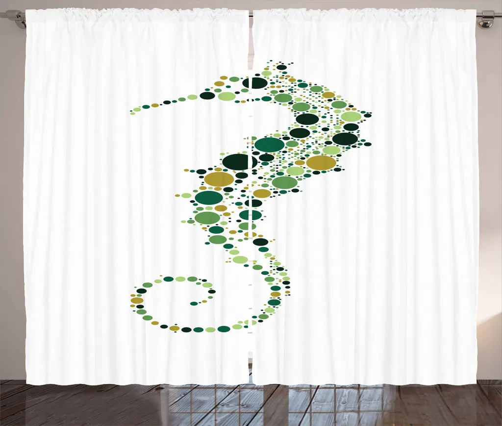 Offerta Tende ABAKUHAUS Seahorse 280x175 cm | Soggiorno Rustico