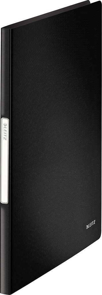 LEITZ Sichtbuch Solid A4 PP mit 20 Hüllen schwarz (80456496)