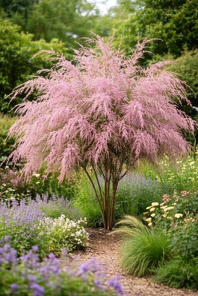 Tamariske Pink Cascade 40–60 cm – Tamarix ramosissima Produktbild 