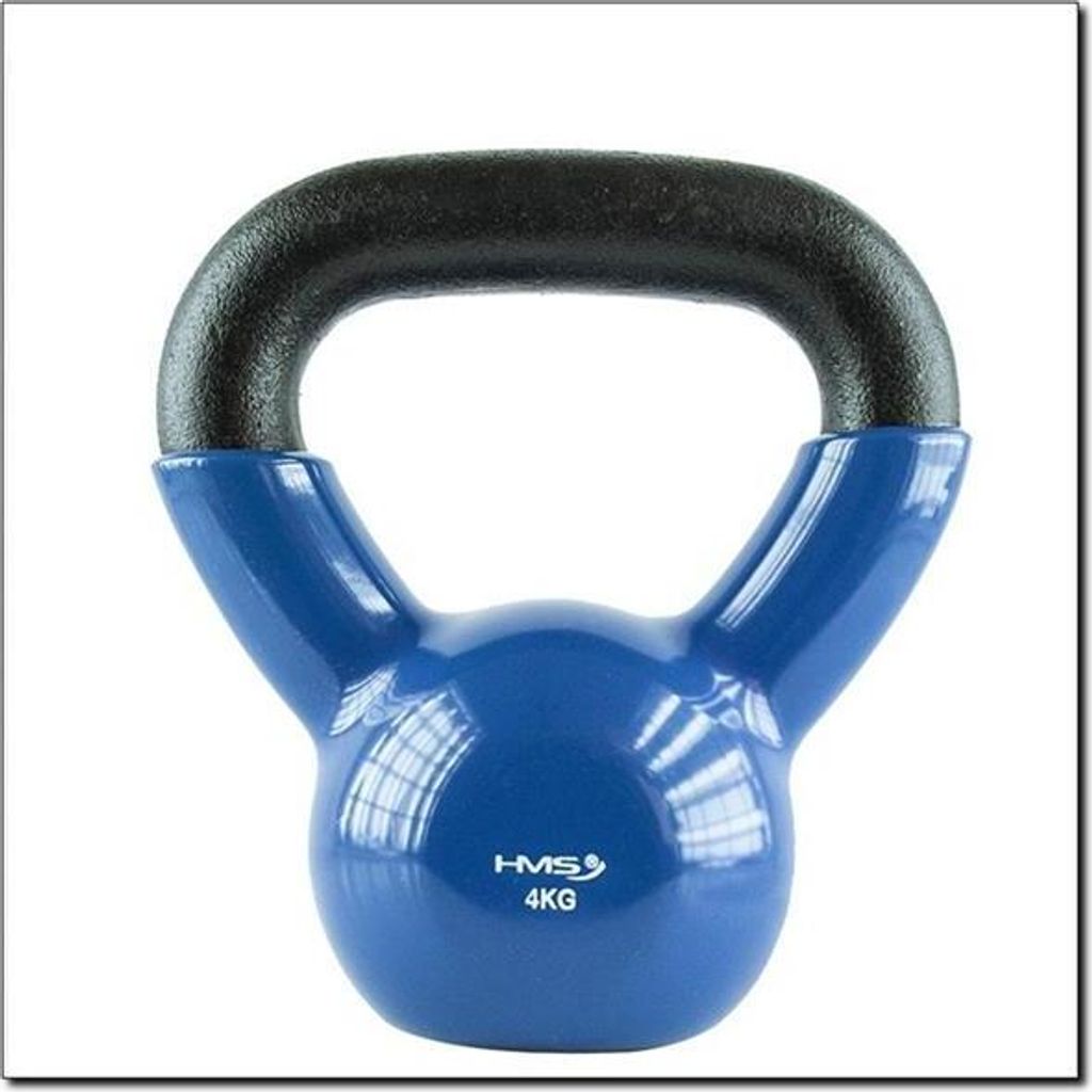 KNV 4 KG Gusseisen-Kettlebell HMS (blau)