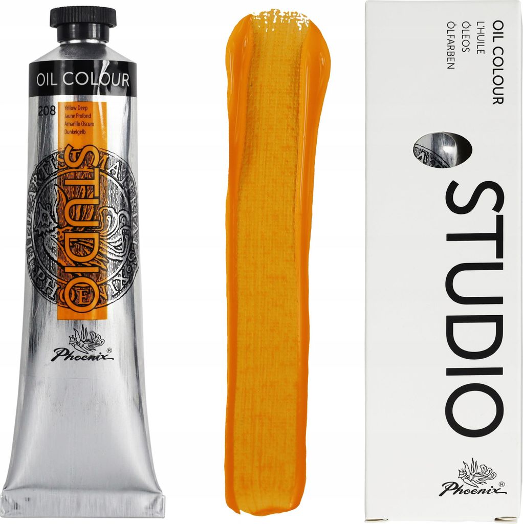 Ölfarbe 120ml Phoenix Gelb Tief - 208