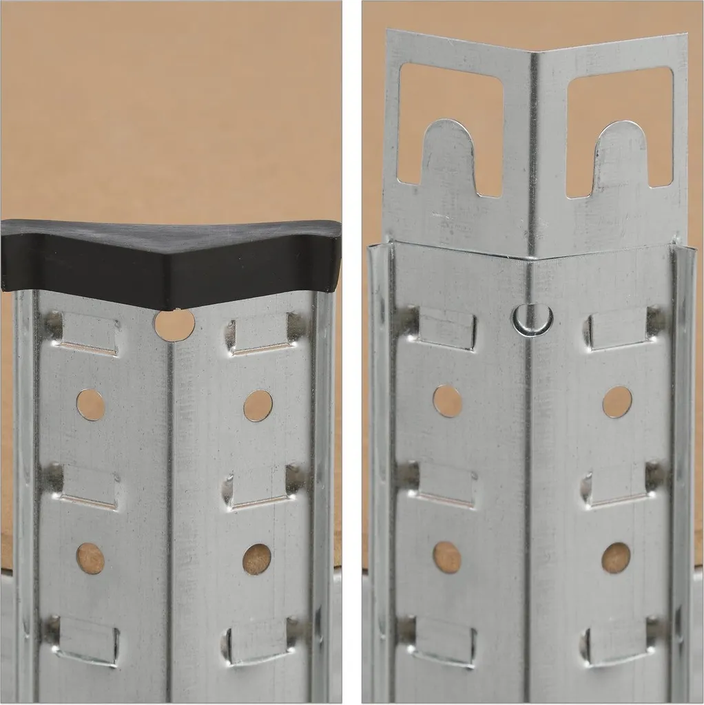 Étagère d'angle murale 5 niveaux pour optimiser vos petits espaces vides - 9