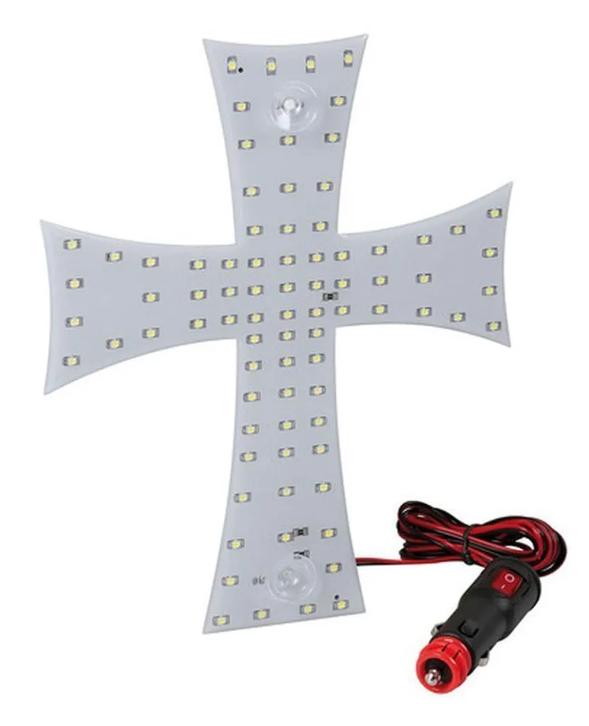 croce a 24V Led, bianca, autocarro