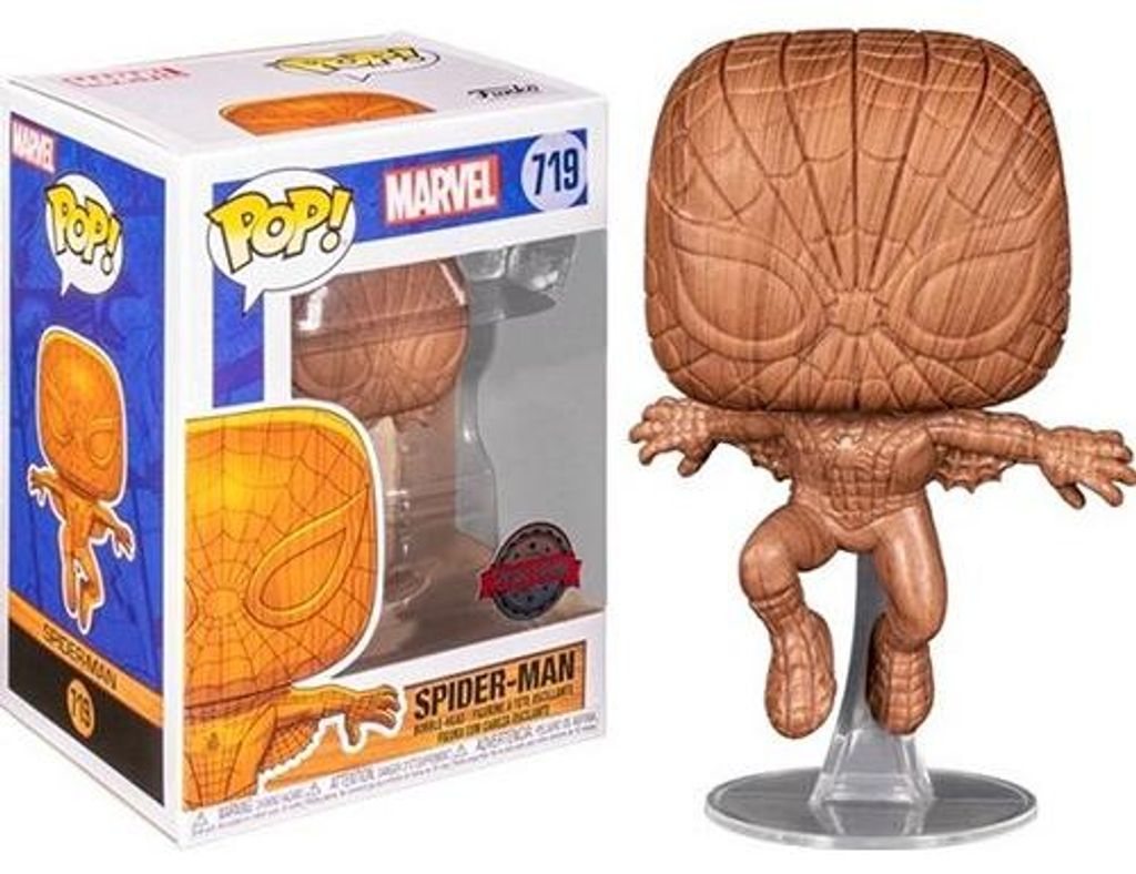 Funko Pop! Marvel - Spider-man Wood #719 Exclusive