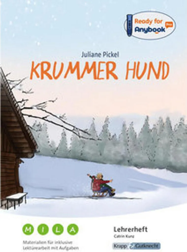 Aide à la Lecture Anybook Krummer Hund Exercices pour Classes ULIS