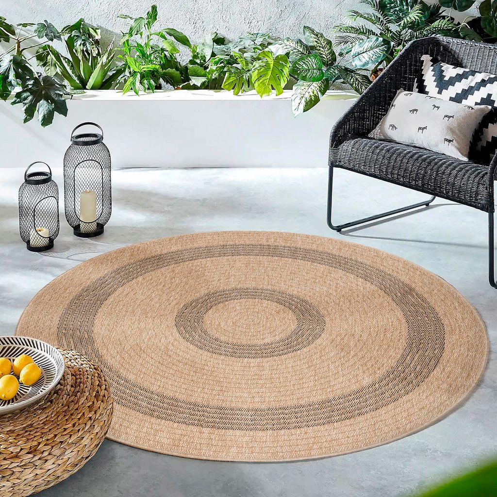 Homebyhome Tapis Rond d’Extérieur Imperméable Cuisine Image du produit 
