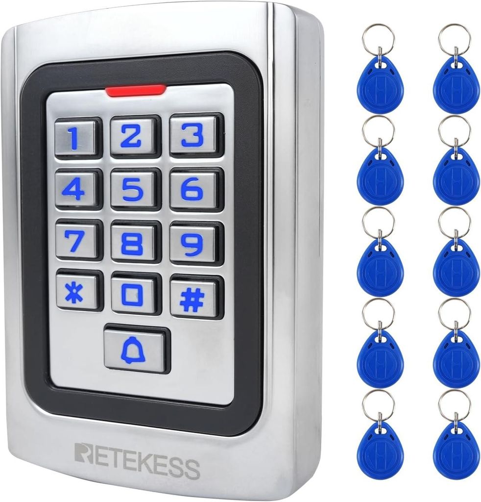 Retekess T-AC04 Smart Door Lock IP68 Sistema di accesso PIN Immagine del prodotto 