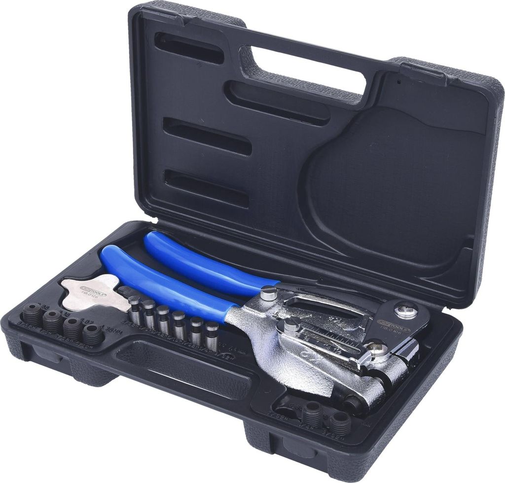 KS Tools Lochzangen-Satz, 16-tlg, 118.0105