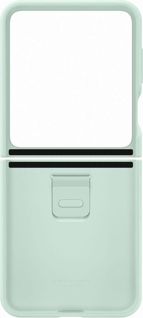 Samsung Silicone Case m. Ring Galaxy Z Flip5 grün Produktbild 