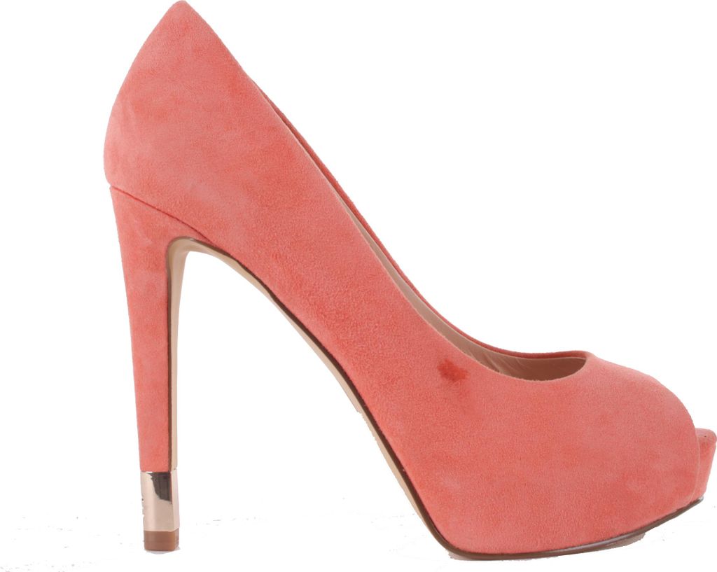 GUESS Damen Pumps Highheels Stilettos Koralle Gr. 37 #686a Produktbild 
