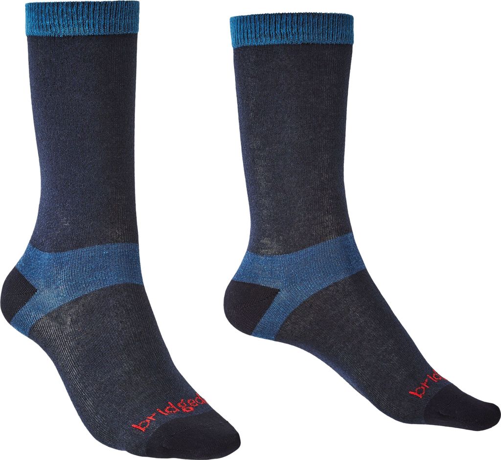 Bridgedale Liner Coolmax (Polyesterfasern) Boot Women's - 2 Paar Farbe: navy / Größe: S