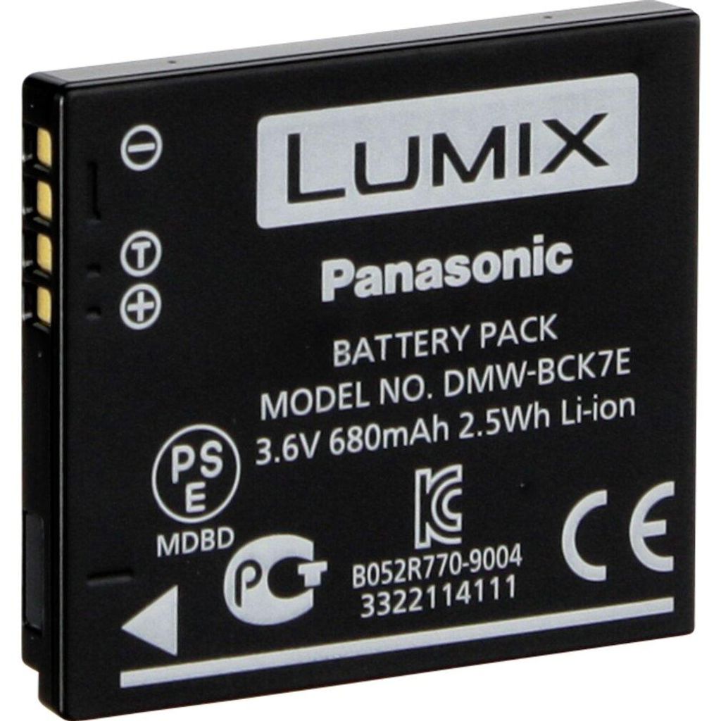 Panasonic DMW-BCK7, 680 mAh, 3,6 V, Lithium-ion (Li-ion) Obrázek produktu 
