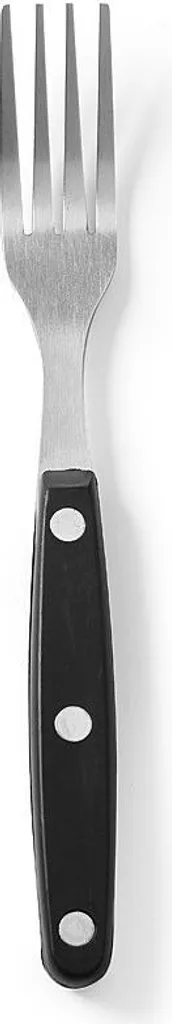 Set 6 Forchette Bistecca Hendi Profi Line - 20cm Acciaio Inox Horeca