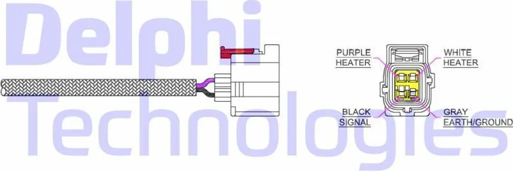 Sonde Lambda DELPHI ES20228-12B1 pour Cherokee et Voyager 05033200AA
