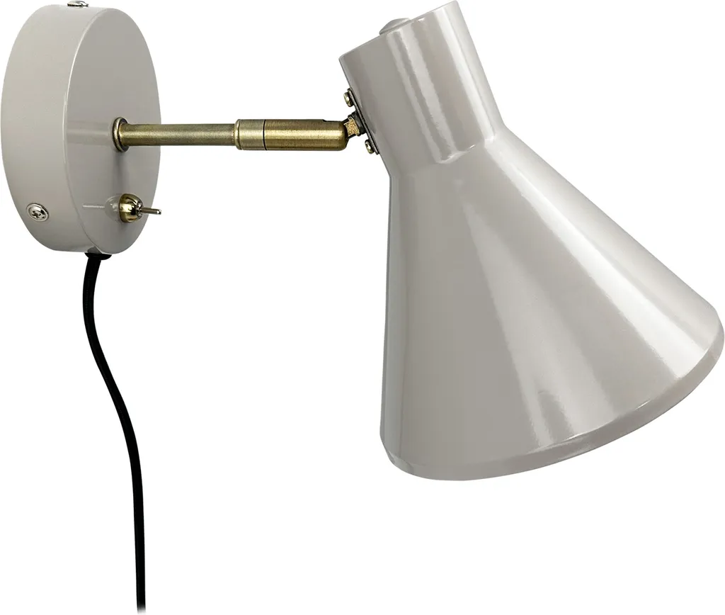Applique murale LED anti-éblouissement brun pour lecture sans fatigue
