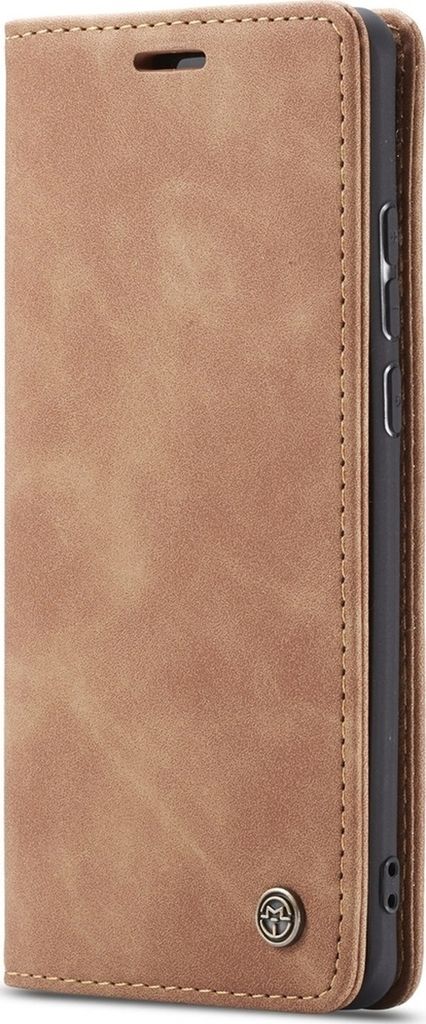 Caseme 013 POCO F2 Pro Hülle Klapphülle Geldbörse - Braun