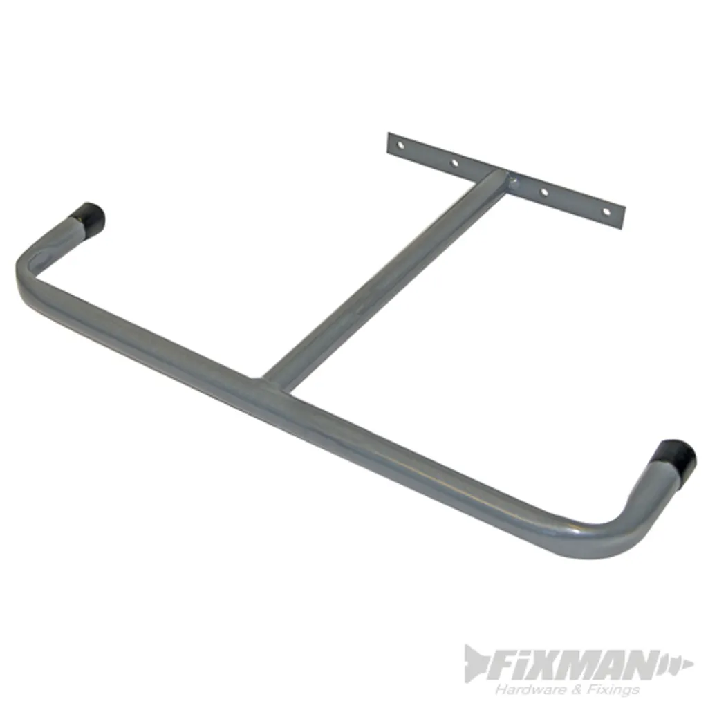 Crochet de suspension double face 290 mm pour plafond de garage noir