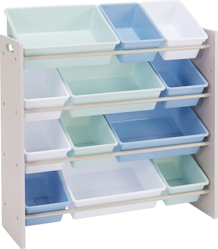 Amazon Basics Aufbewahrung Kinderspielzeug Spielzeug Organizer 12 Reinigung Werkzeuge praktisch ordentlich