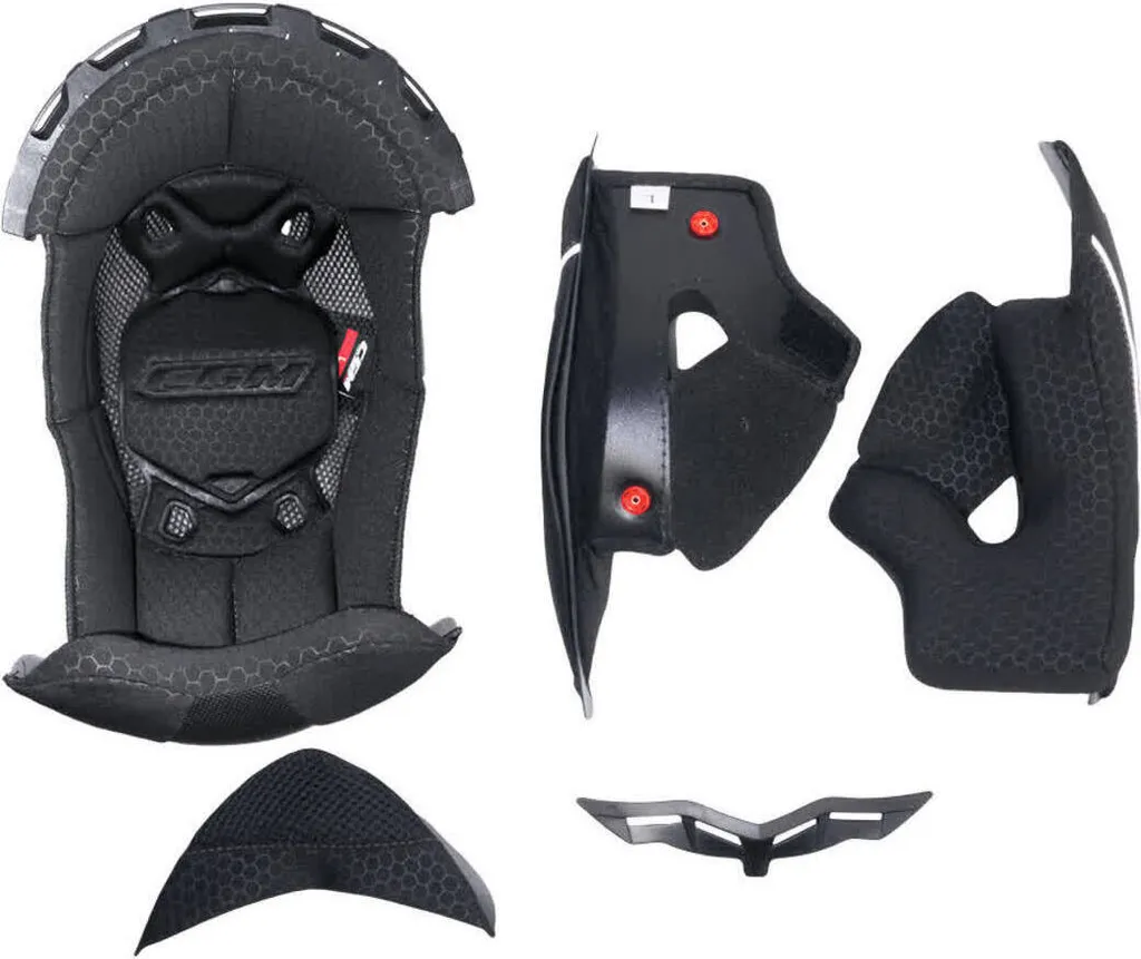 Intérieur amovible noir CGM 321 ATOM taille XS lavable et doux