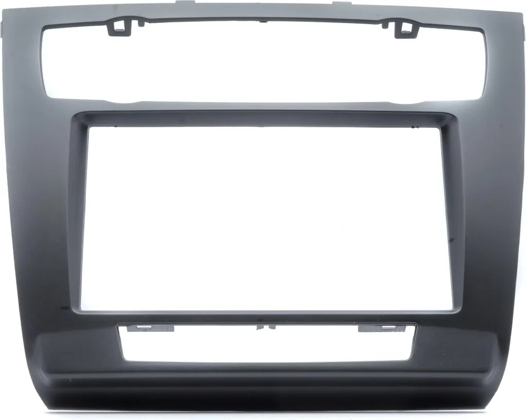 Façade autoradio DIN pour BMW Série 1 E81 E82 E87 E88 2007-2011 Noire