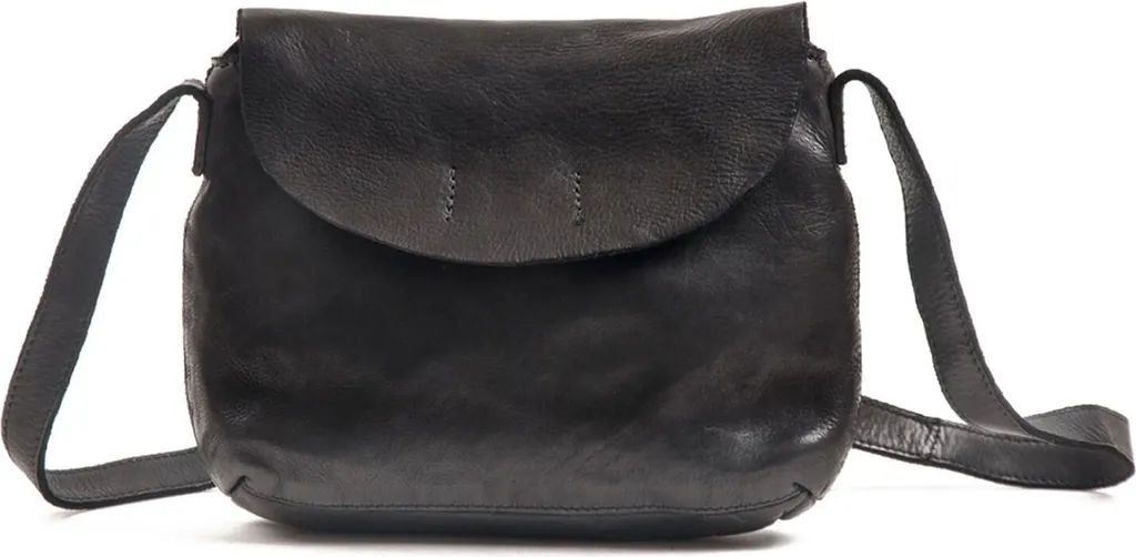 Sacoche cuir noir anti-encombrement Submarine - Libérez vos poches