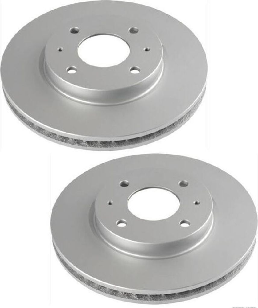 2 Jakoparts Bremsscheiben vorne für Mitsubishi Galant Lancer
