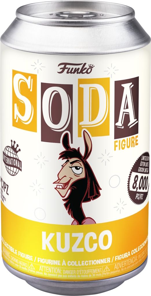 The Emperor’s New Groove - Kuzco Limited Editon 8000 PC/PZ - Funko Soda