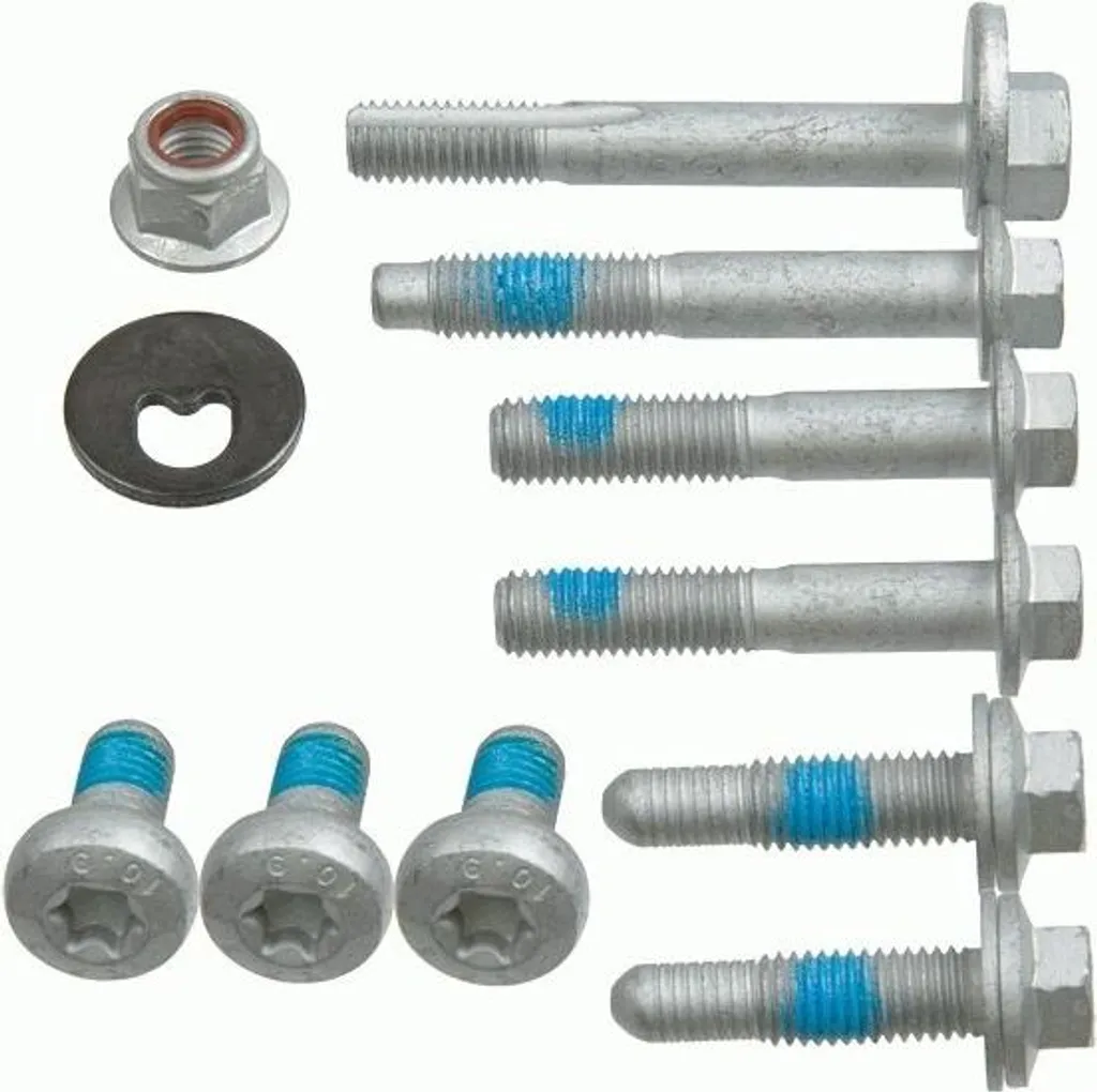 Kit vis bras suspension Lemförder : Solution anti-jeu Ford et Volvo - 2
