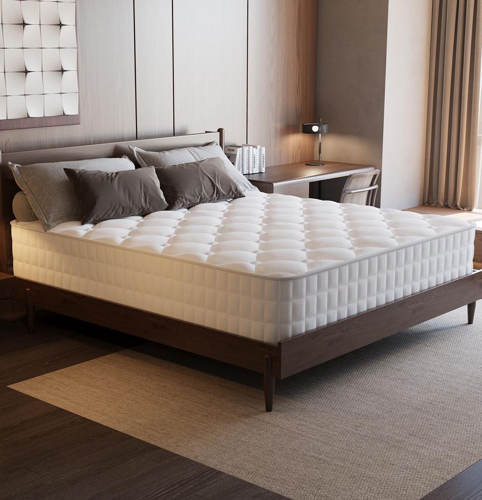 Materac Aiibot 160x200 cm, materac sprężynowy 7-strefowy, Zdjęcie produktu 