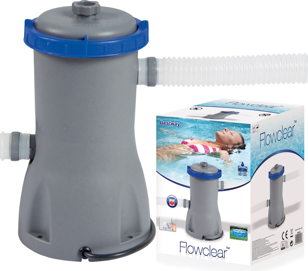 Bestway Flowclear Pool-Filterpumpe 3028 L/h Produktbild 13