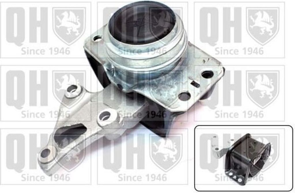 QUINTON HAZELL Motorlager Hydrolager mitte Rechts passend für PEUGEOT 307 (3A/C) EM4479