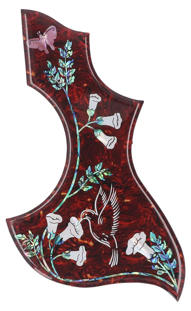 Pickguard Hummingbird pour guitare acoustique autocollant épaisseur 2mm