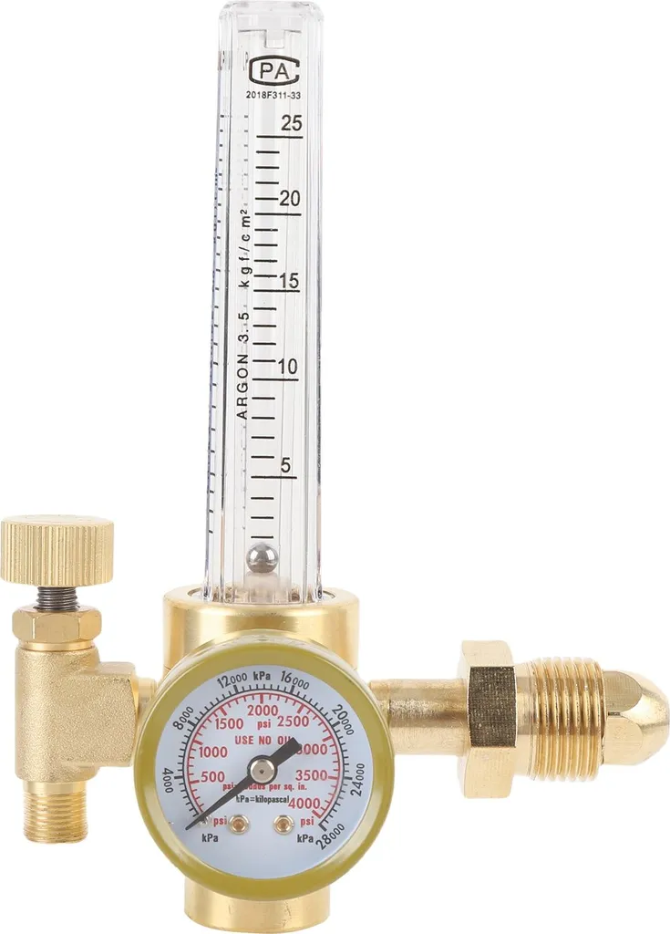 Régulateur de débit Argon et Air MIG TIG 4000 PSI Filetage 5/8 Pouces