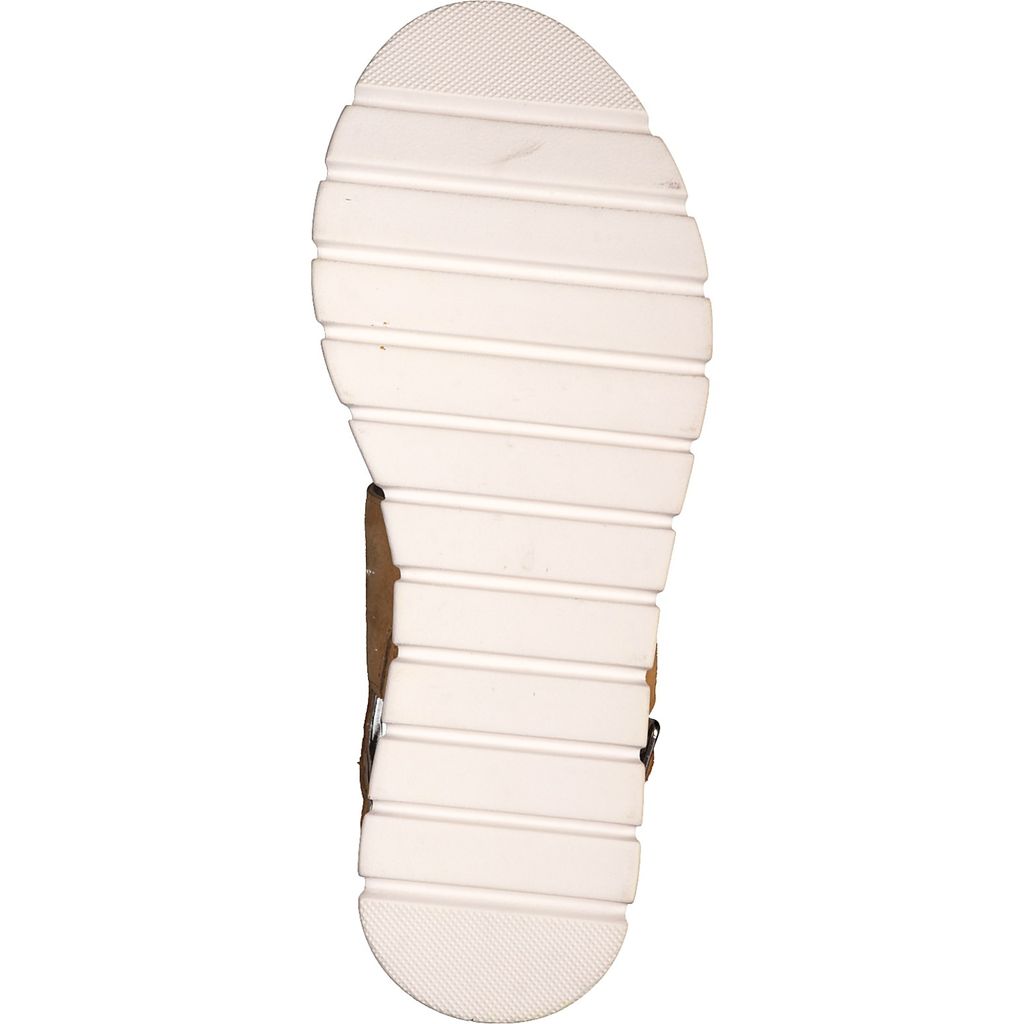 Tamaris Damen Sandale Slingback Plateau Keilabsatz 1-28008-24, Größe:37 EU, Farbe:Gelb