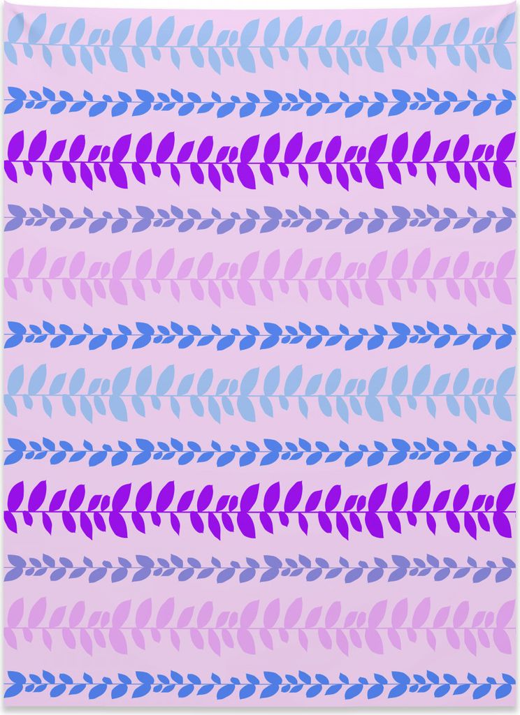 Abakuhaus Blätter Wandteppich, Traditionelle Aztec Folklore aus Weiches Mikrofaser Stoff Kein Verblassen Klare Farben Waschbar, 110 x 150 cm, Mehr...