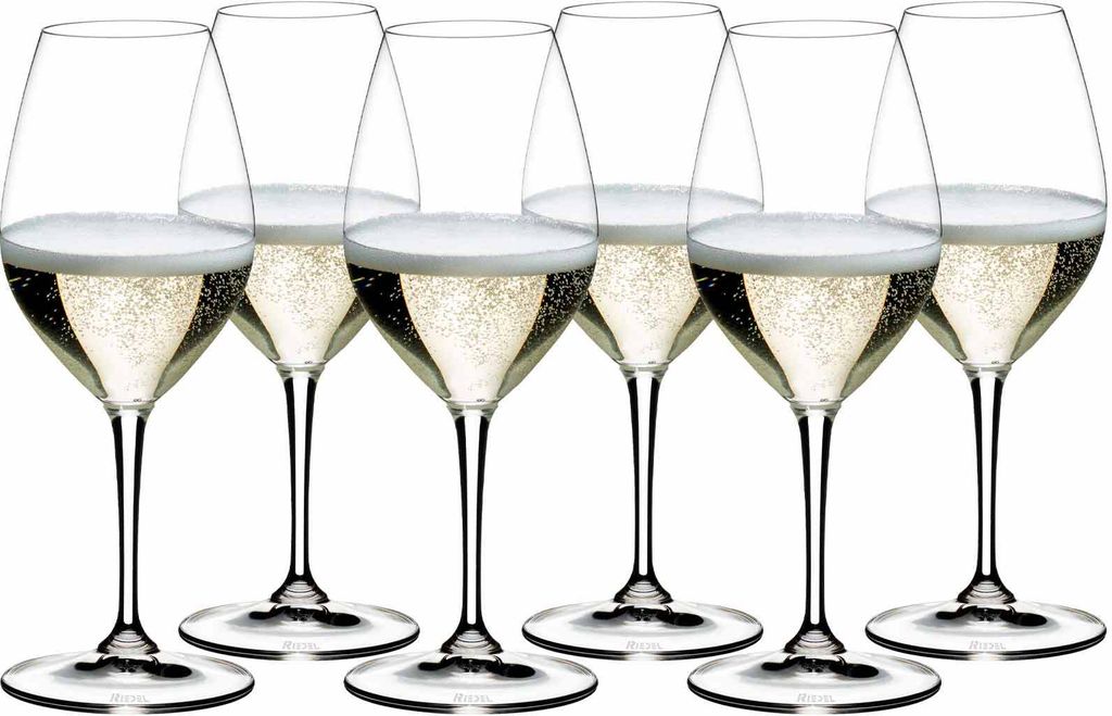 RIEDEL VINUM Champagner Weinglas - 265 Jahre - 6er Set Produktbild 